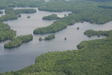 Weiss Point from the Air August 2008 – Photograph by Dave Bouttell