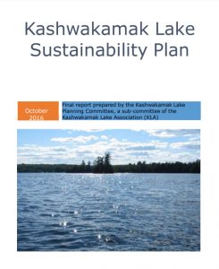 Kashwakamak Lake Sustainability Plan